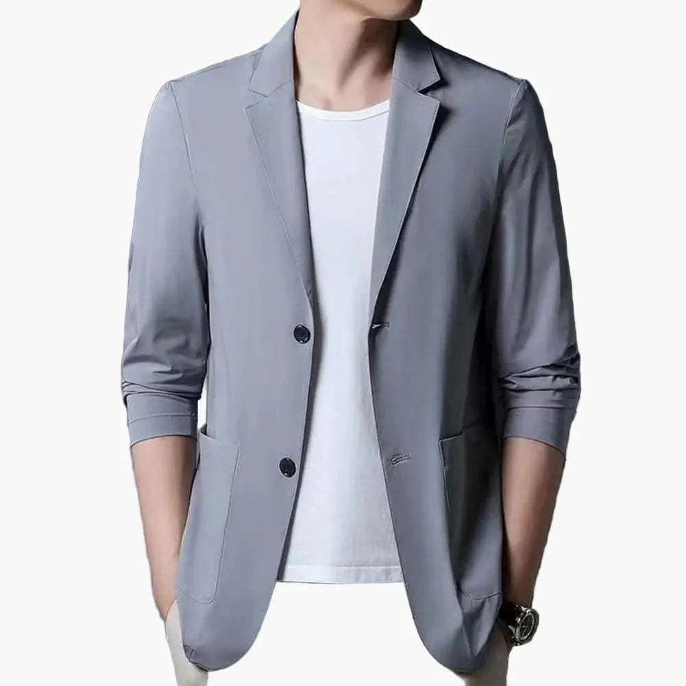 Herren Modernes Freizeit Sakko – Eleganter Blazer für Büro und Alltag