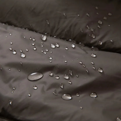 Men's winter quilted jacket with hood – casual outdoor puffer jacket for everyday and leisure