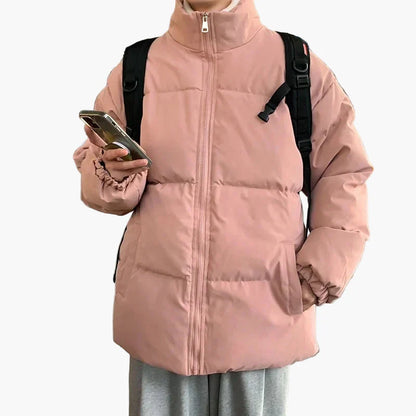 Herren Winter Steppjacke im lässigen Streetwear-Stil – Warme Übergangsjacke für Alltag & Freizeit