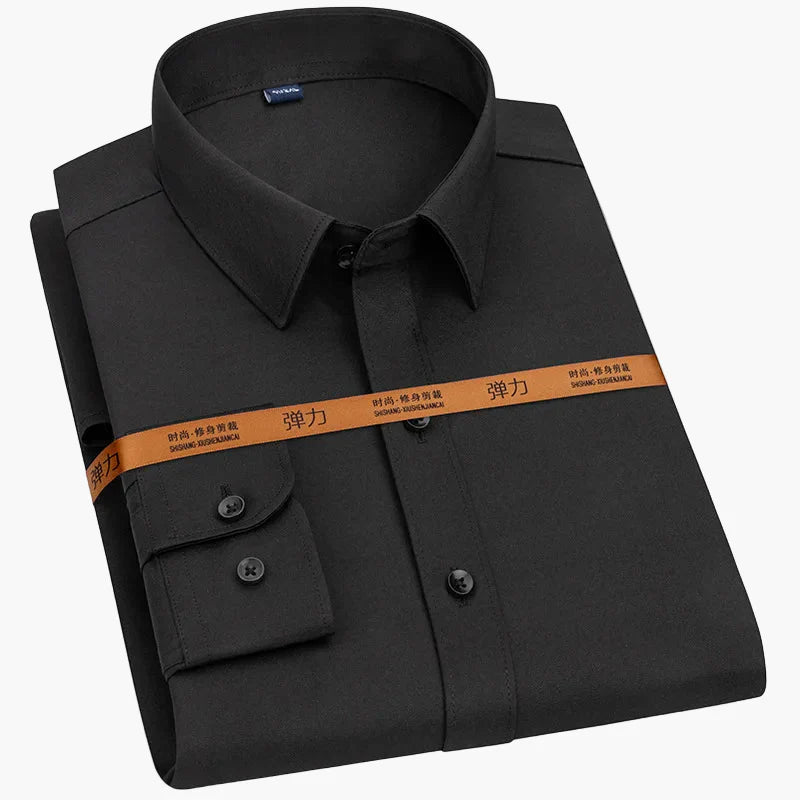 Herren Business Freizeithemd Slim Fit – Elegantes Langarmhemd für Büro & Alltag