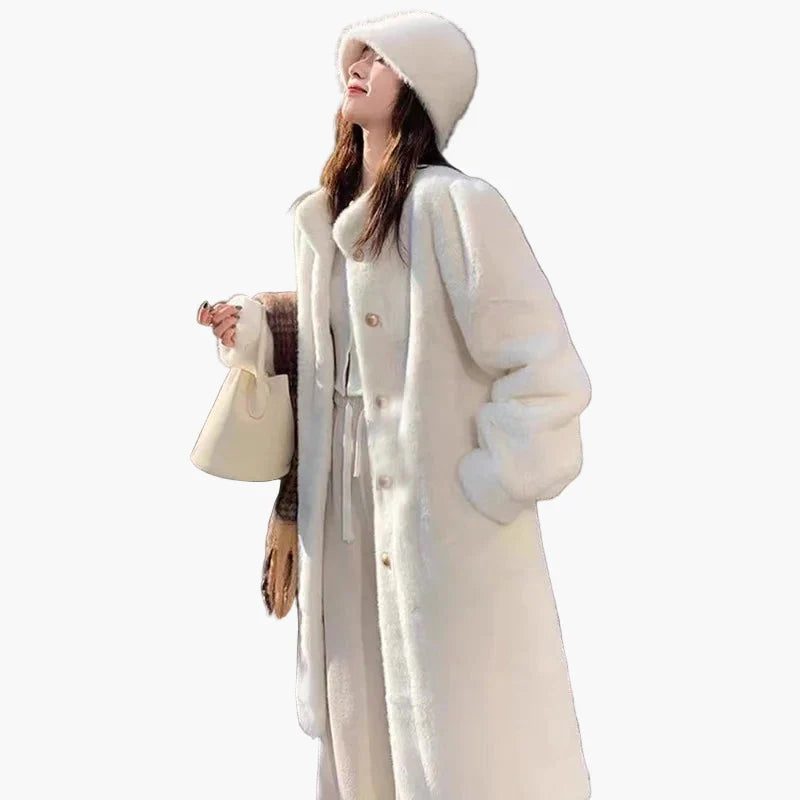 Women's Luxury Vintage Coat – Elegant Winter Style for Everyday and Special Occasions