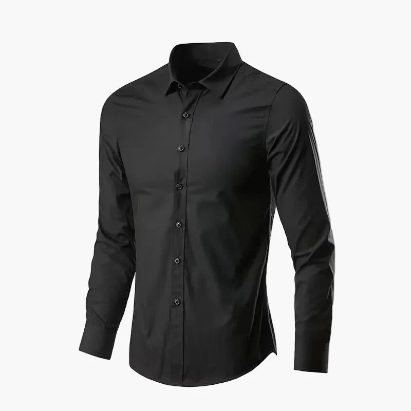 Men's Business Shirt – Elegant Long-Sleeve Shirt for Office & Leisure