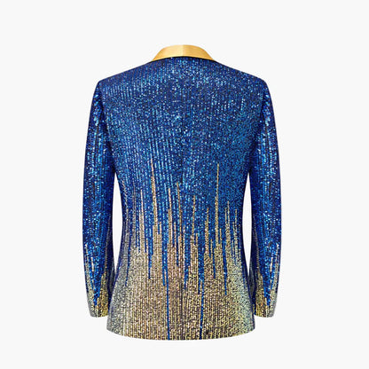 Herren Smoking Sakko – Glitzernd, Modern, Für Bühne und Events, Extravagantes Design