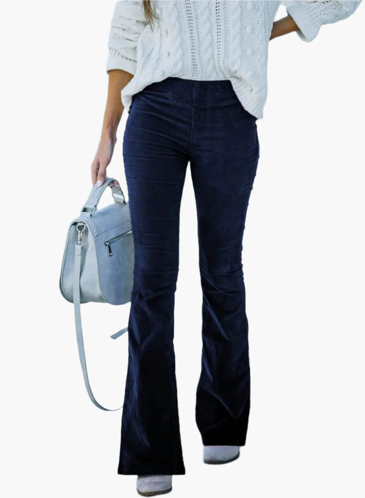 Damen Flare Hose – Modische Schlaghose mit High Waist für Alltag & Büro