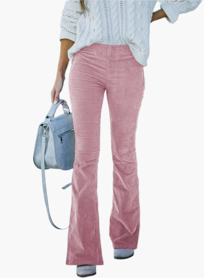 Damen Flare Hose – Modische Schlaghose mit High Waist für Alltag & Büro