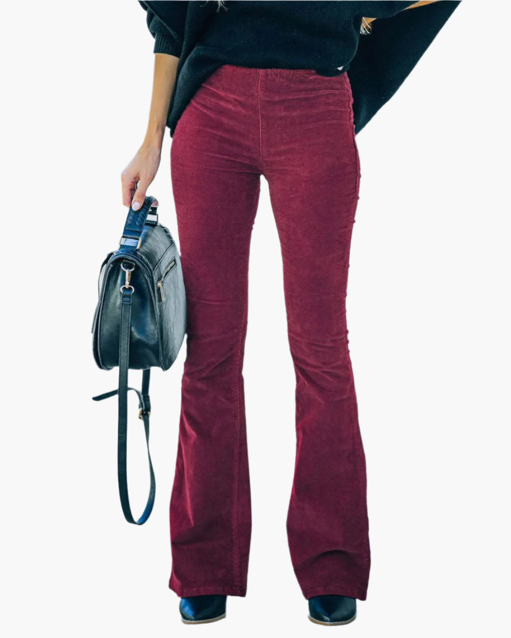 Damen Flare Hose – Modische Schlaghose mit High Waist für Alltag & Büro