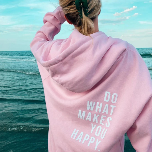 Marie – Übergrößen-Hoodie mit inspirierendem Druck