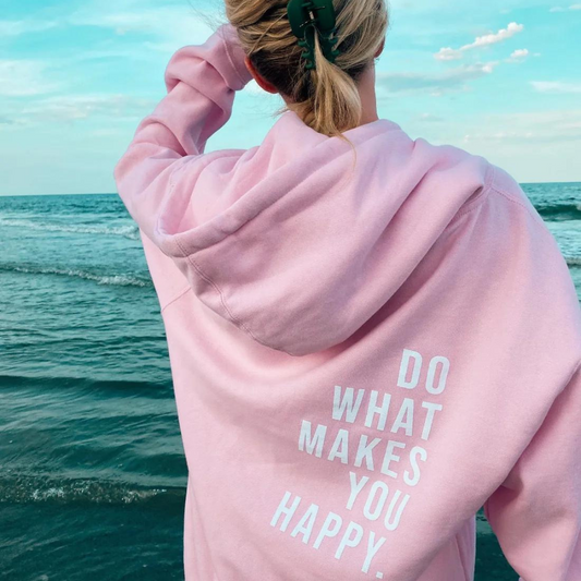 Women's hooded sweatshirt with graphic print – Casual sweater for leisure & outdoor
