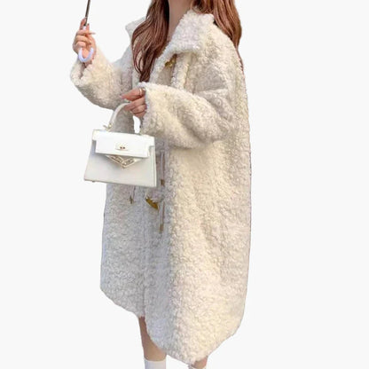 Women's Oversize Teddy Coat Winter Fashion Casual Elegant
