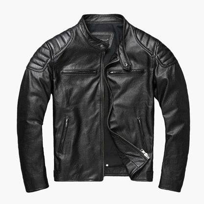 Men's biker jacket in classic motorcycle style – modern & urban