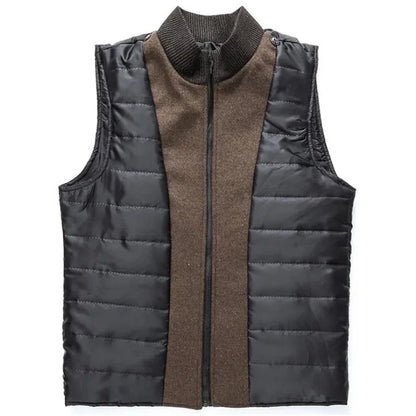 Herren Klassischer Wintermantel mit Stehkragen – Eleganter Business- und Freizeitstil