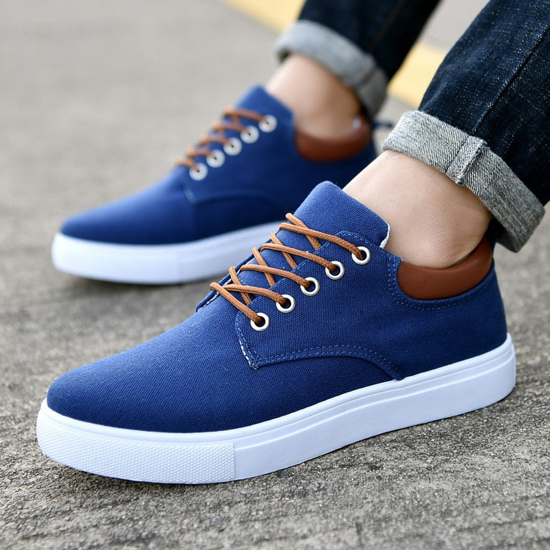 Herren Sneaker Freizeitstil Komfortabler Schnürschuh Alltag & Business