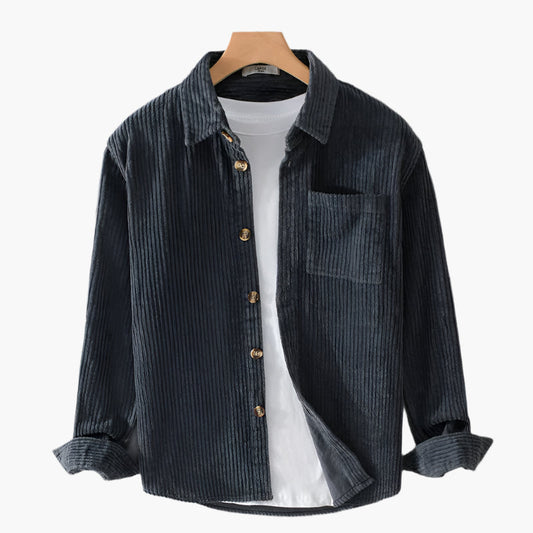 Herren Cordhemd Casual Modern – Stilvolles Freizeithemd für Alltag & Büro