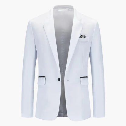 Herren Business Sakko Einreiher Modern Slim Fit – Eleganter Blazer für Büro & festliche Anlässe