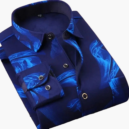 Herren Freizeit Flanellhemd Kariert Langarm – Modernes Outdoor & Business Casual Hemd