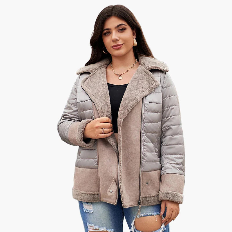 Damen Winterjacke im modernen Streetstyle – Ideal für kalte Tage, Plus Size verfügbar