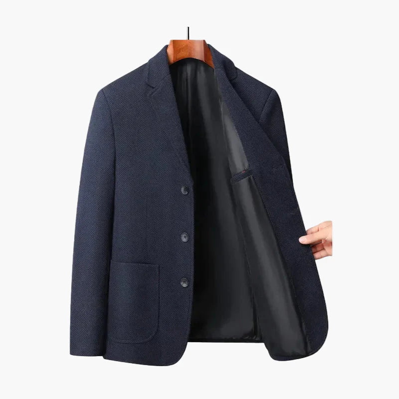 Herren Business Sakko Modern Klassisch – Eleganter Blazer für Büro und Alltag