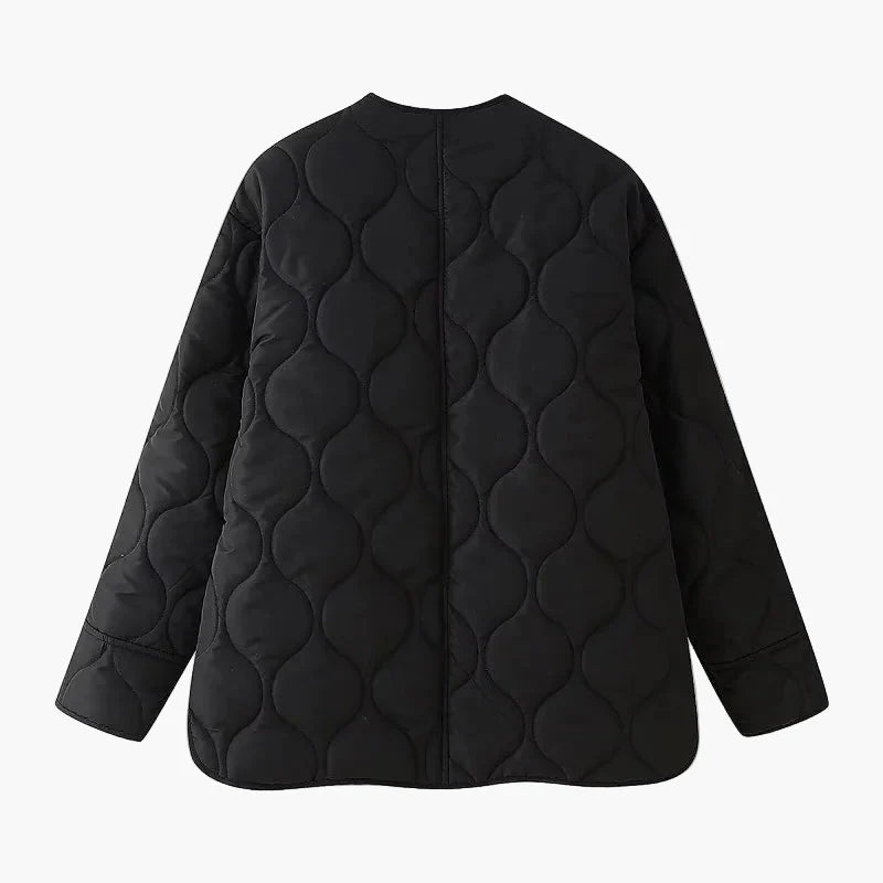 Women's quilted jacket in modern casual look – ideal for autumn and spring