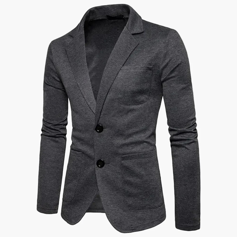 Men's Blazer Slim Fit Modern Business Casual Jacket for Everyday and Office