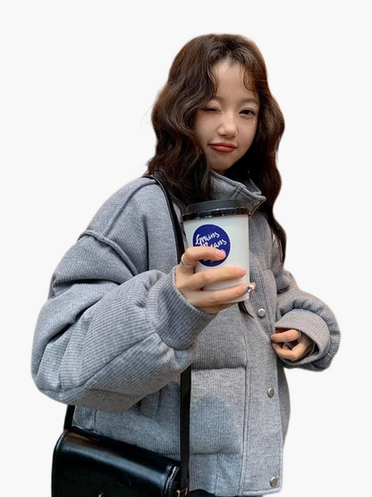 Women's transitional jacket in modern street style – ideal for everyday and leisure use