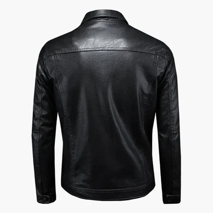 Herren Moto-inspirierte Jacke – Zeitloser Stil für Freizeit und Alltag