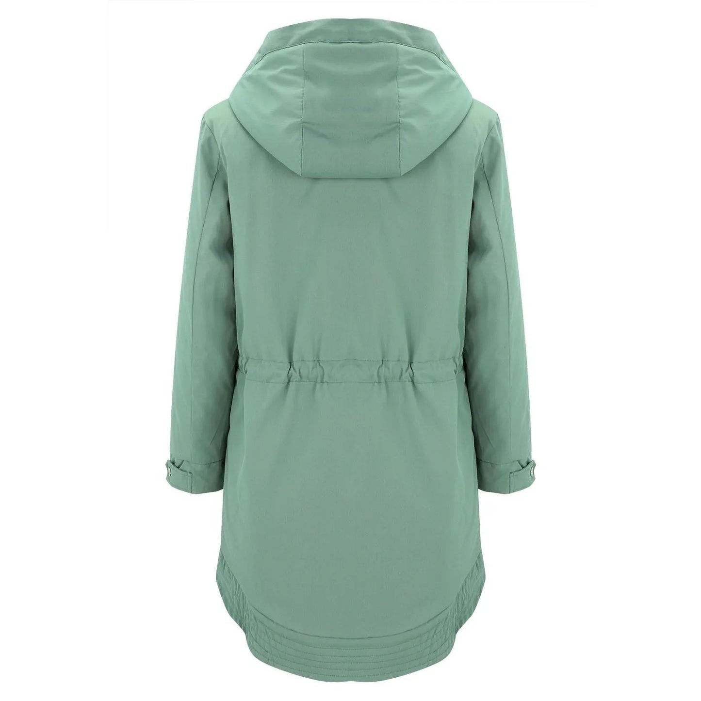 Women's winter parka with hood – fashionable, fleece-lined windbreaker for everyday and outdoor use