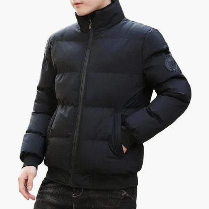 Men's Winter Quilted Jacket – Modern Casual Jacket for Cold Days
