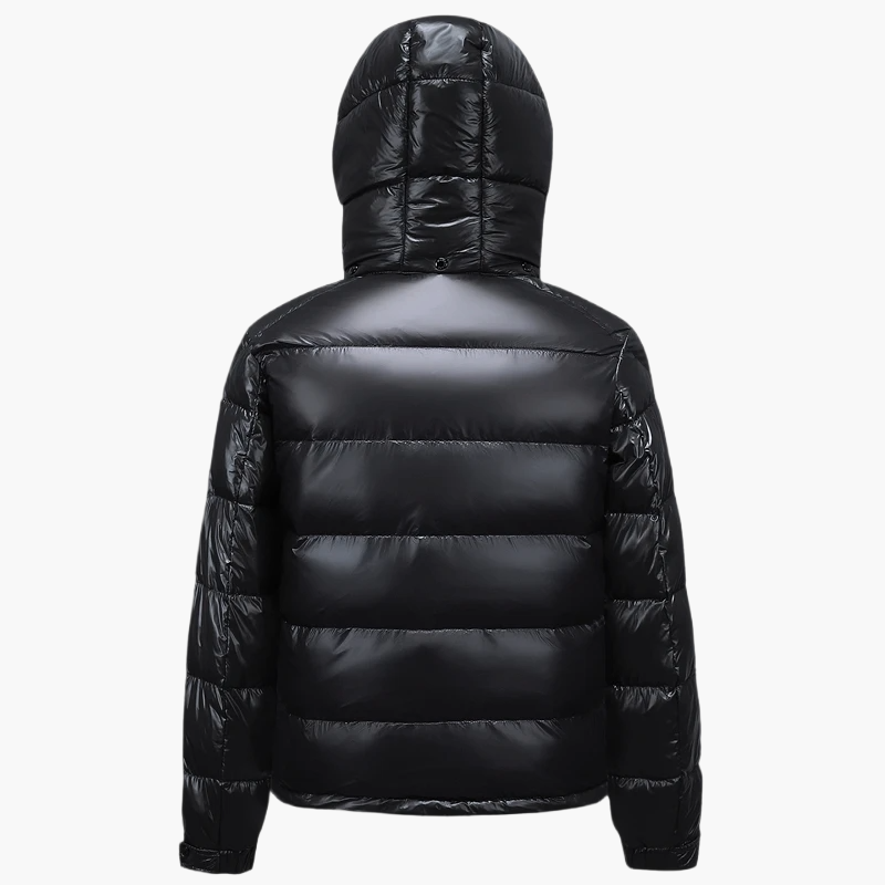 Men's quilted jacket with hood – Modern winter coat, everyday & outdoor