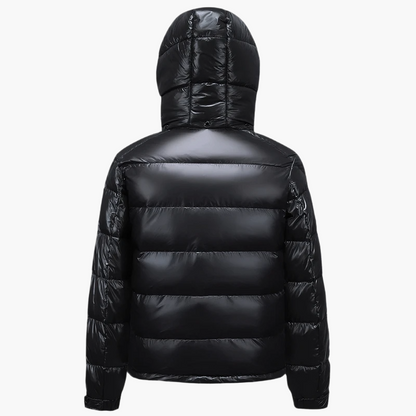 Men's quilted jacket with hood – Modern winter coat, everyday & outdoor