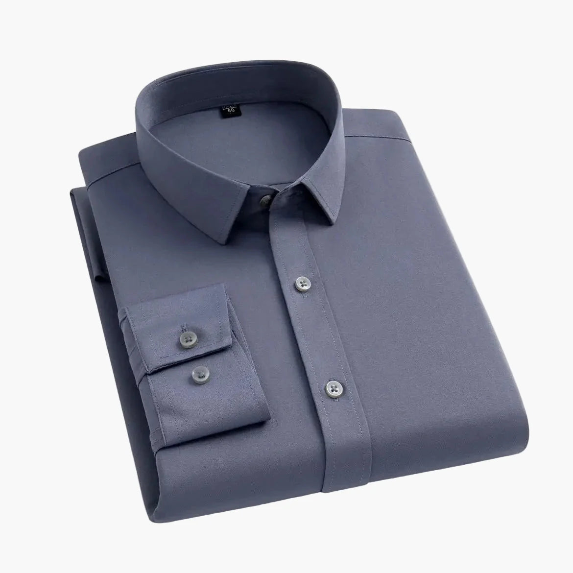 Herren Business Stretch Hemd – Modernes, Bequemes Langarmhemd für Büro & Alltag