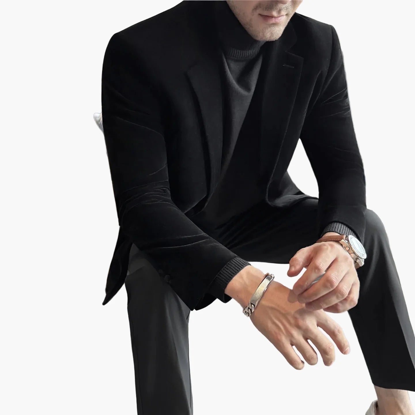 Herren Modernes Sakko für Business und Freizeit – Eleganter Blazer im zeitlosen Stil