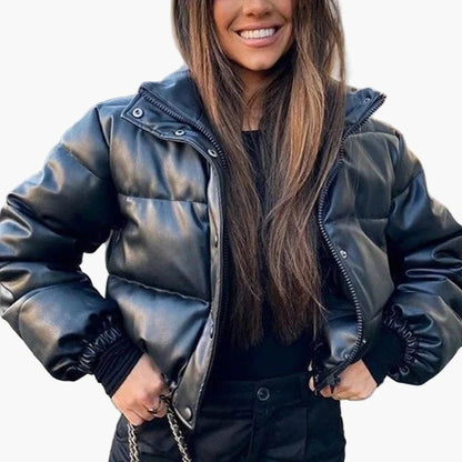 Women's Quilted Jacket Short Cut – Stylish Winter Jacket for Everyday and Leisure