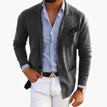 Men's Blazer Business Casual Old Money Look – Elegant Jacket for Office and Leisure