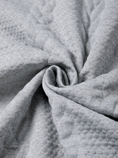 Herren Strickpullover mit Stehkragen und Ellenbogenpatches – Lässiger Winter-Sweater für Alltag und Outdoor