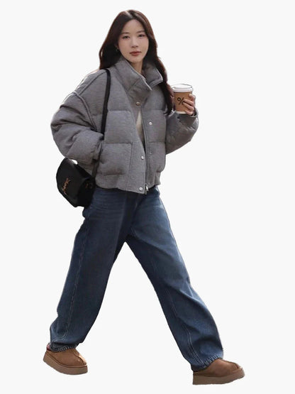 Women's transitional jacket in modern street style – ideal for everyday and leisure use