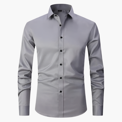 Herren Business & Freizeit Stretch Hemd Slim Fit – Elegantes Langarmhemd für Büro & Alltag