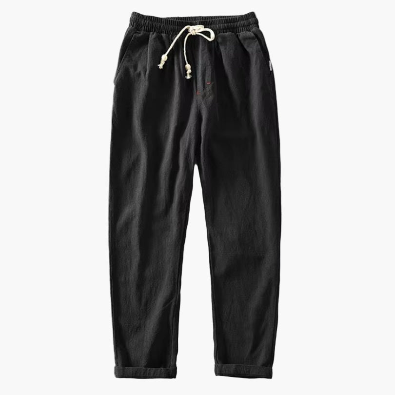 Men's casual pants in Japanese style – Comfortable jogging pants for everyday, travel & leisure