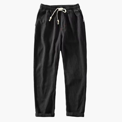 Men's casual pants in Japanese style – Comfortable jogging pants for everyday, travel & leisure