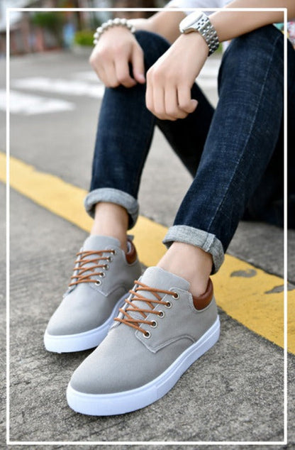 Herren Sneaker Freizeitstil Komfortabler Schnürschuh Alltag & Business