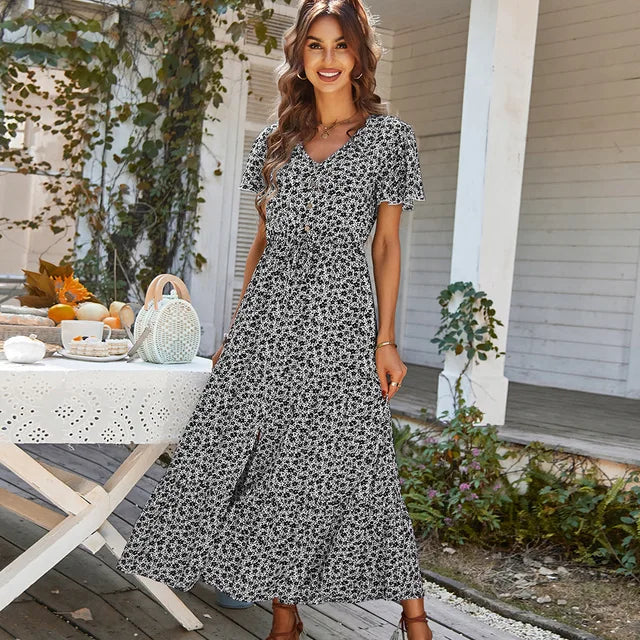 Emily – Vintage-Kleid mit Blumenmuster