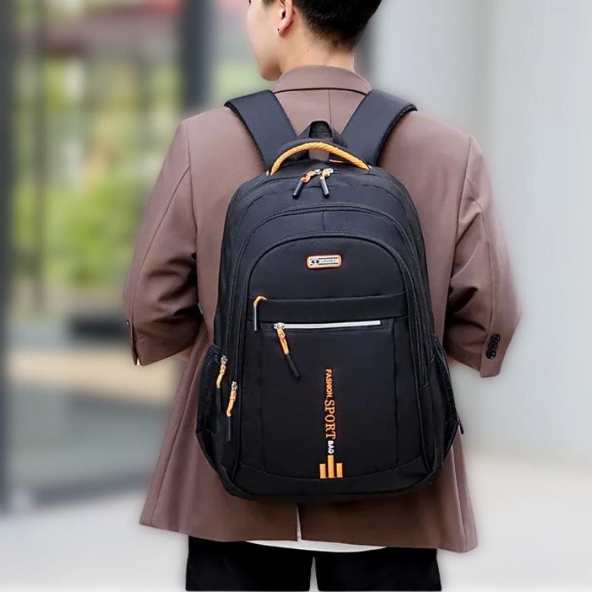 Men's Backpack – Modern Business & Leisure Daypack, Waterproof, Versatile for Everyday, Travel and School