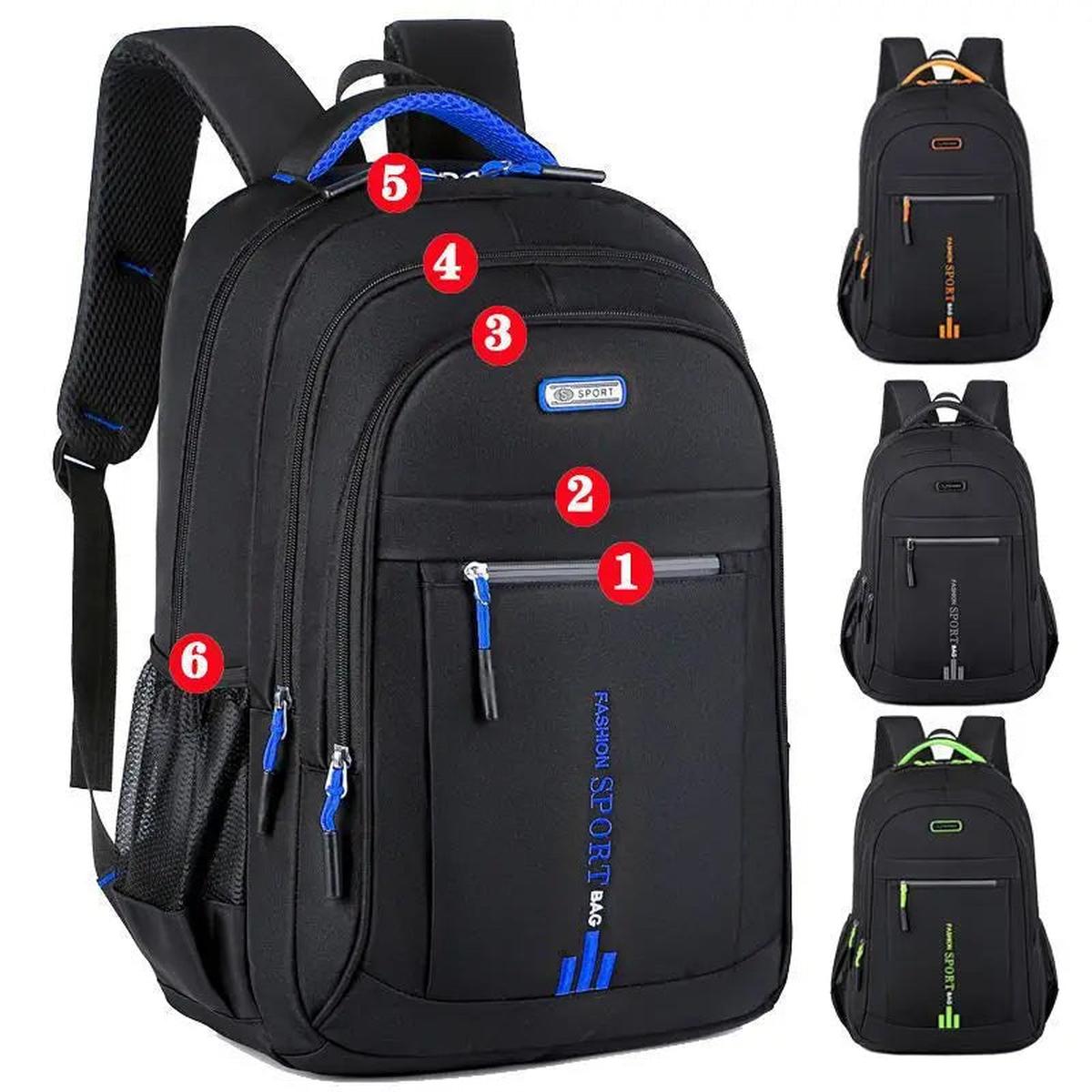 Men's Backpack – Modern Business & Leisure Daypack, Waterproof, Versatile for Everyday, Travel and School
