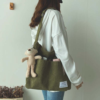 Sophie – Große Kapazität Strukturierte Weiche Vegane Leder Eimer Tasche