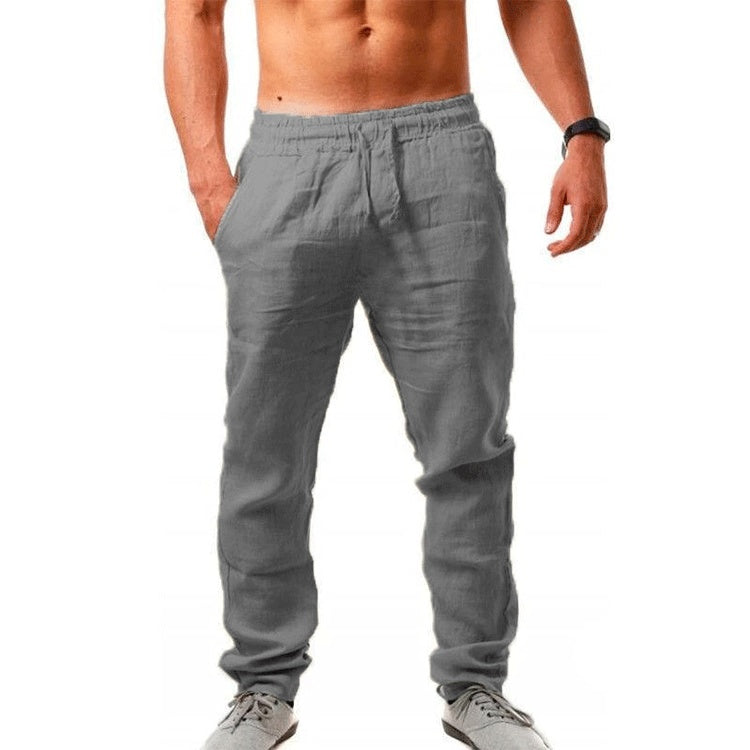 Austin – Atemberaubende Herren-Linnen-Lose Freizeit-Sporthose
