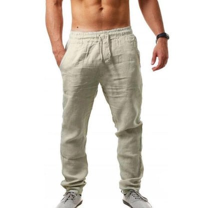Austin – Atemberaubende Herren-Linnen-Lose Freizeit-Sporthose