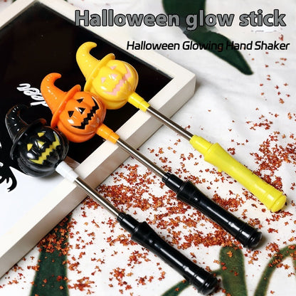 Halloween Glowing Hand Crank Decoration Stick – Party Accessory for Children & Adults