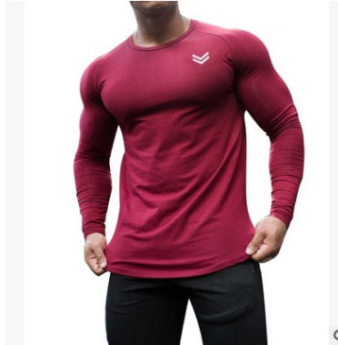 Gary – Langarm-T-Shirt für Herren im Sportstil mit schnelltrocknendem Material