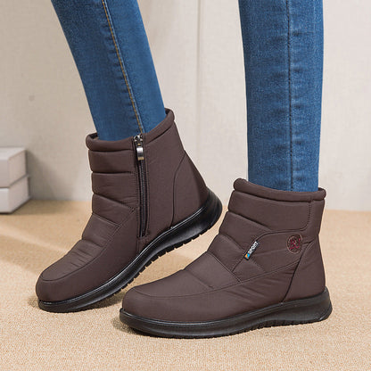 Christine – Wasserfeste Schneestiefel für Damen mit flachen Absätzen und rutschfester Sohle