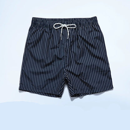 Herren Strandshorts mit Streifenmuster – Lässige Badeshorts für Sommer & Freizeit