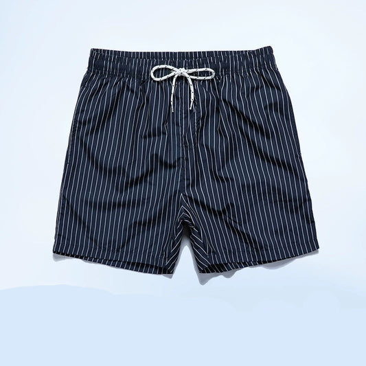 Herren Strandshorts mit Streifenmuster – Lässige Badeshorts für Sommer & Freizeit